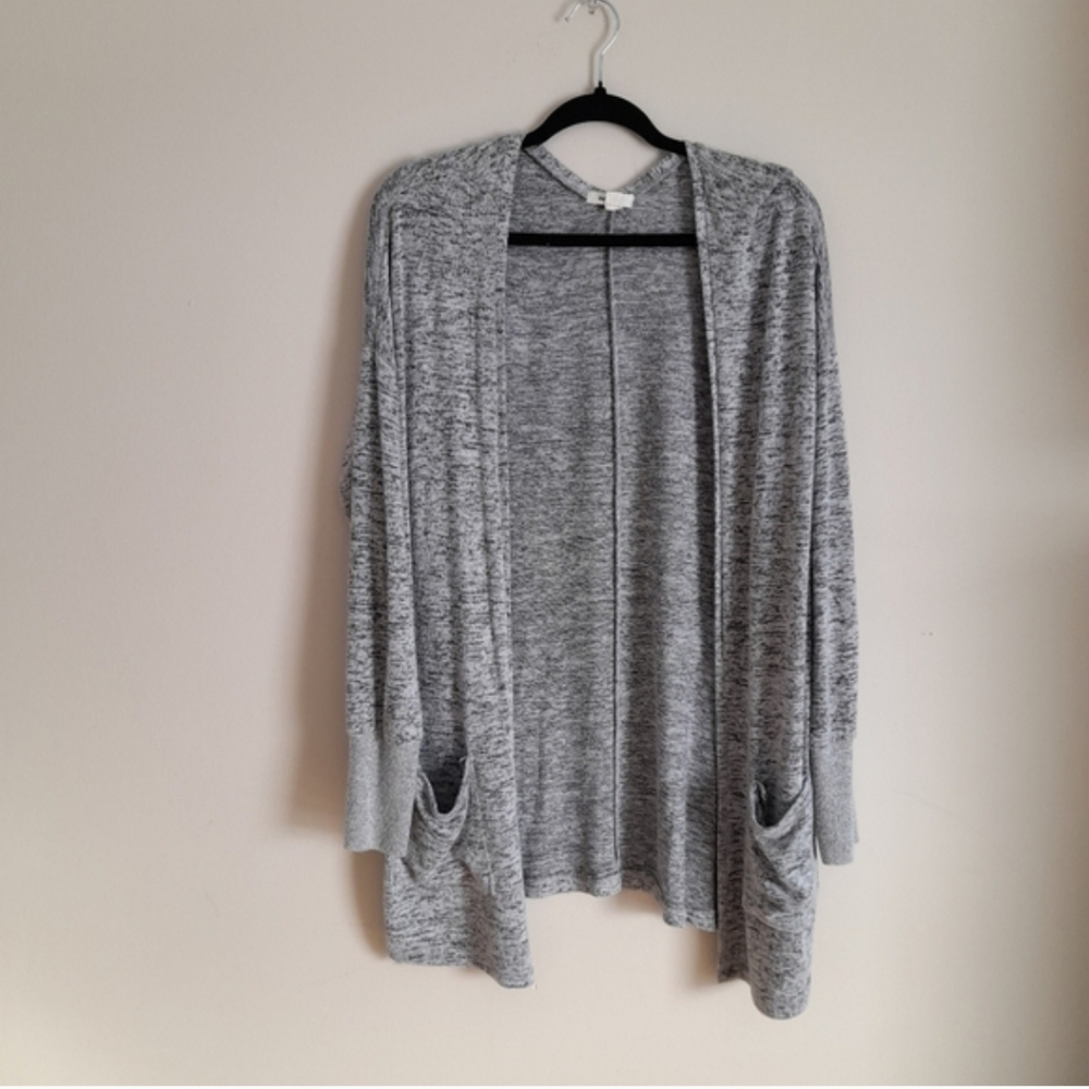 Garage Heather Gray Women's Cardigan Size Medium